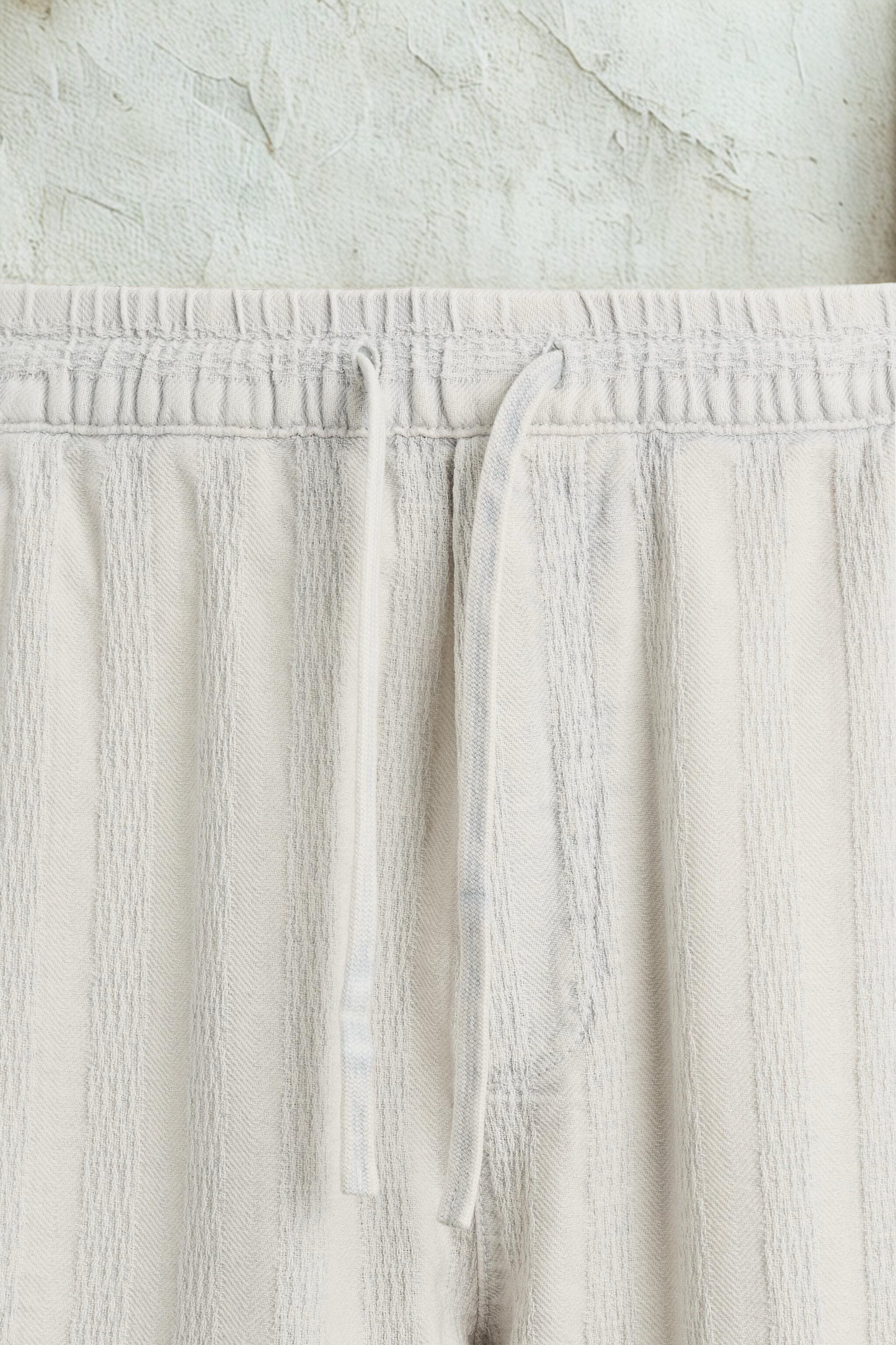 RELAXED FIT JACQUARD TROUSERS