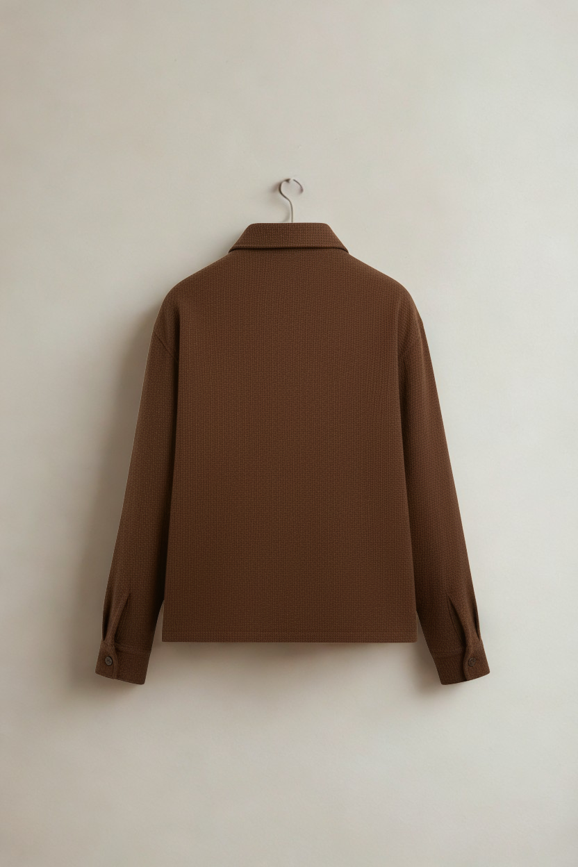 TEXTURED POLO SHIRT