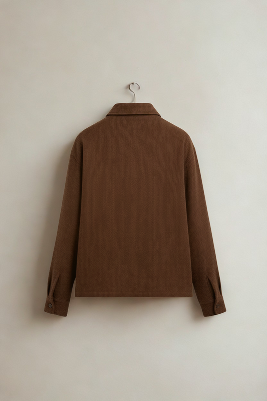 TEXTURED POLO SHIRT